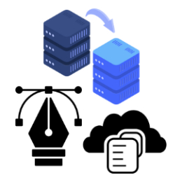 migrating information from one place to another photo